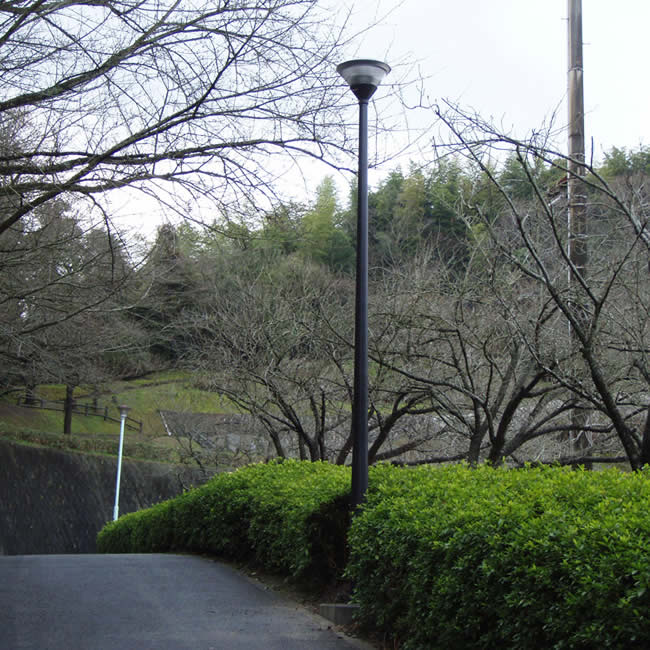 鹿ノ子池公園園路灯改修工事